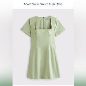 Abercrombie & Fitch short sleeve stretch mini dress